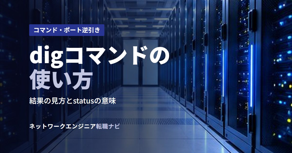 digコマンドの使い方